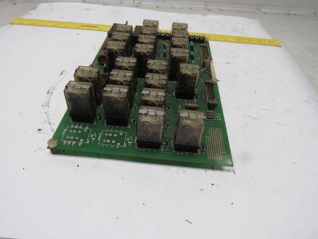 Mitsubishi Electric SFKA-02-06 BY171A399G51 Relay Circuit Board From a M55K EDM