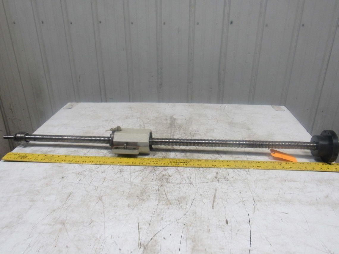 Mitsubishi 49" Z Axis Ball Screw Assembly From a M55K EDM