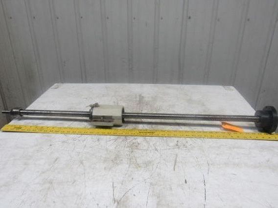 Mitsubishi 49" Z Axis Ball Screw Assembly From a M55K EDM