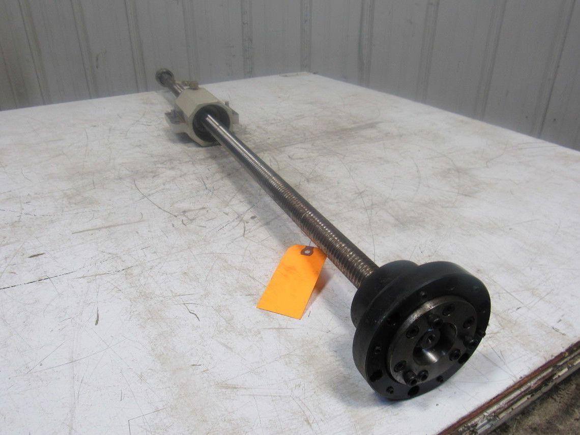 Mitsubishi 49" Z Axis Ball Screw Assembly From a M55K EDM