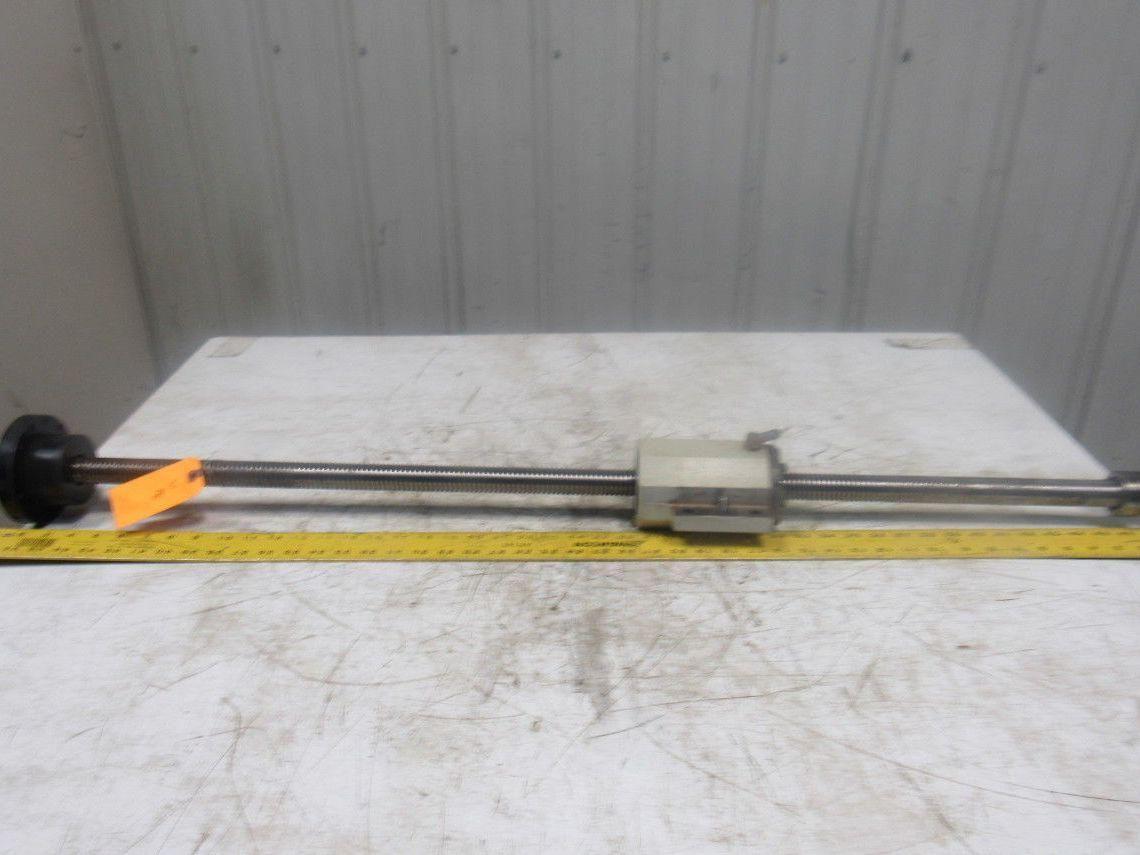 Mitsubishi 49" Z Axis Ball Screw Assembly From a M55K EDM