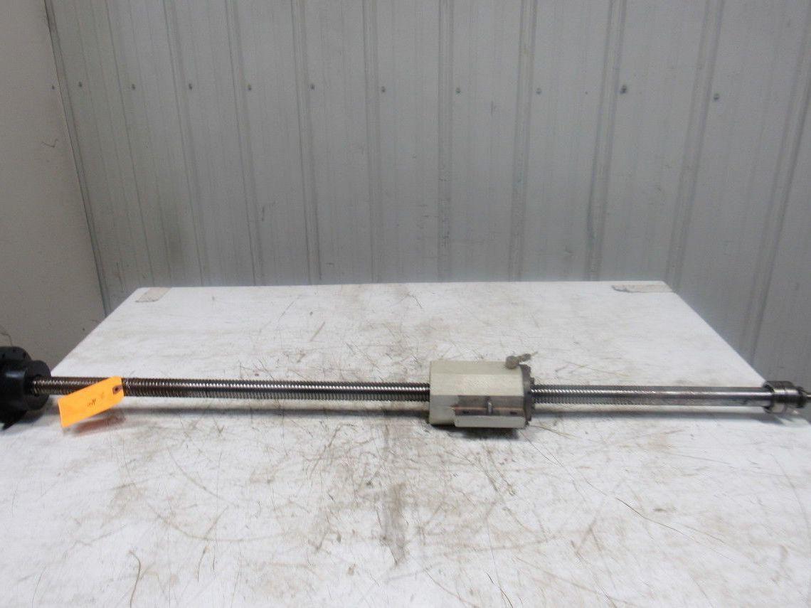 Mitsubishi 49" Z Axis Ball Screw Assembly From a M55K EDM