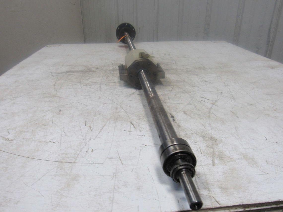 Mitsubishi 49" Z Axis Ball Screw Assembly From a M55K EDM