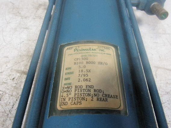 Peninsular CP1500 B100 B000 er/0 Booster Cylinder 5" Bore 18" Stroke