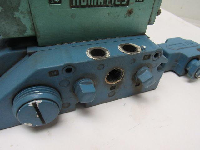 Numatics I13BA415M Pneumatic Solenoid Valve 3 Bank Assembly Base