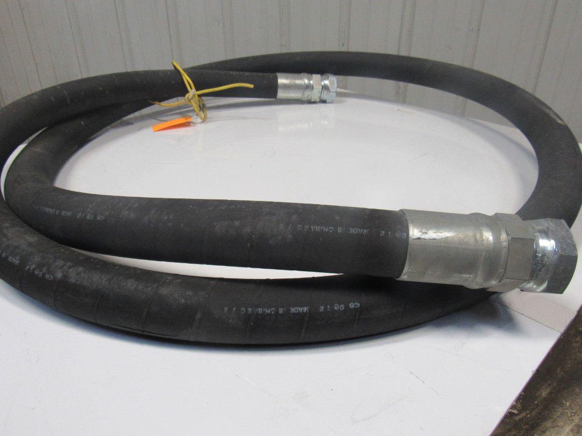 Manuli Harvester 2T 2" ID x 16' Hydraulic Hose 1160 psi WP W/Connector Fittings
