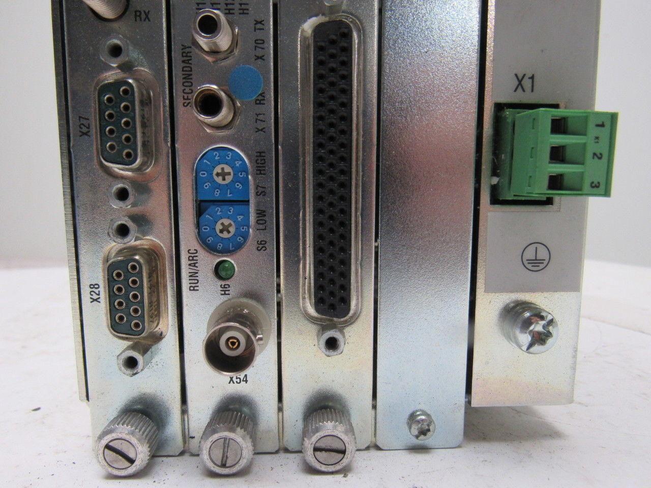 Indramat CCD01.1-KE12-01-FW Controller W/Cards CLC-D02.3M-FW, DAQ02.1M, DAQ02.1M