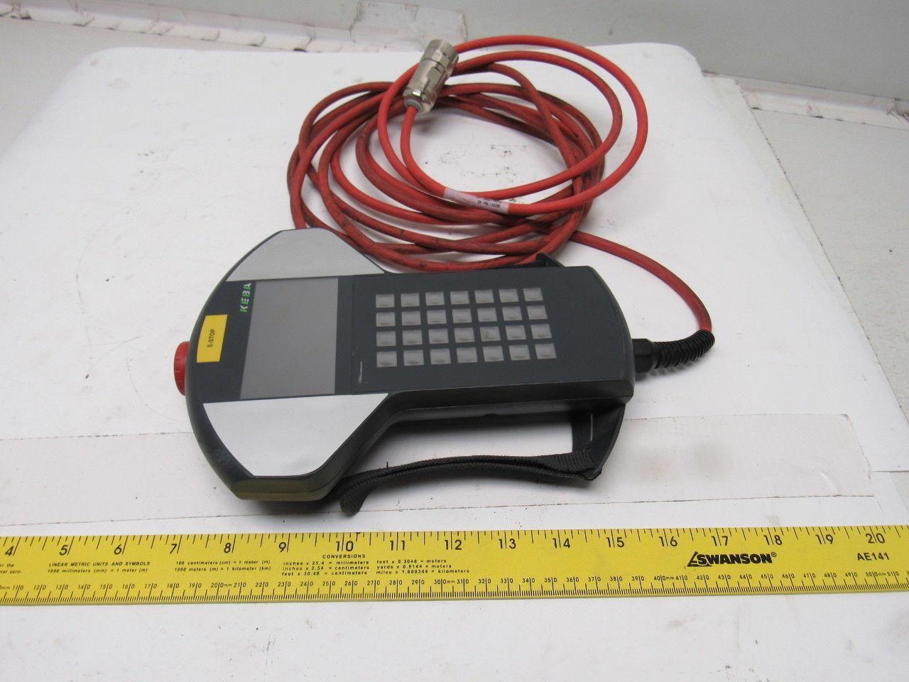 KEBA T20T-T00-AR0-CE6 Teach Pendant W/ Hangers and Stylus Pen