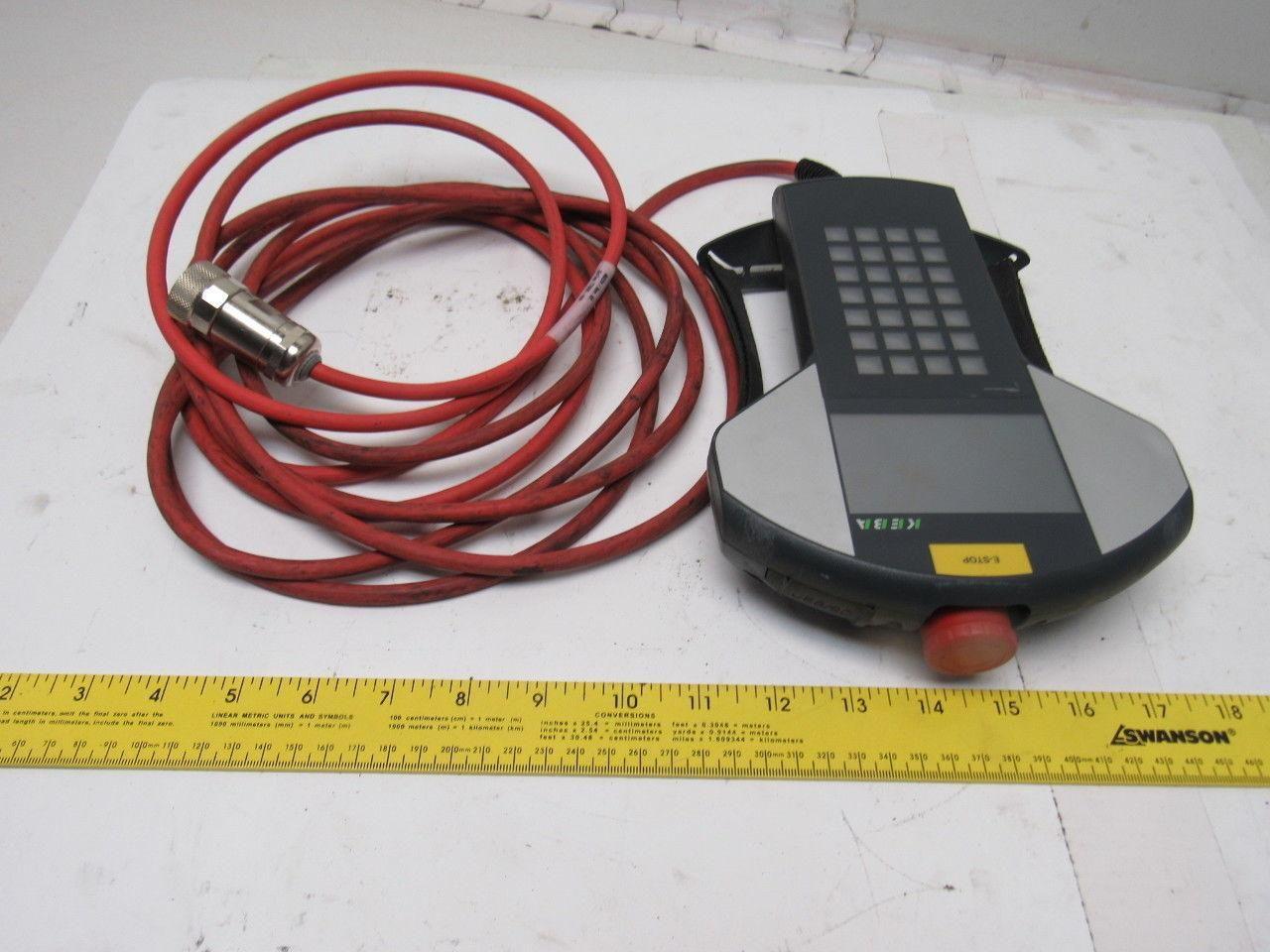 KEBA T20T-T00-AR0-CE6 Teach Pendant W/ Hangers and Stylus Pen