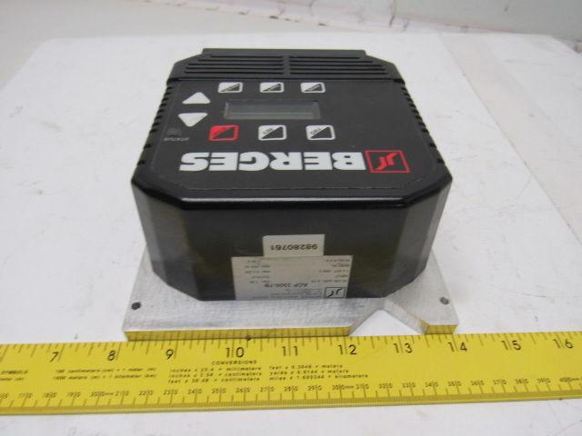 Berges ACP 3300-7B Variable Frequency Inverter Drive 1Hp