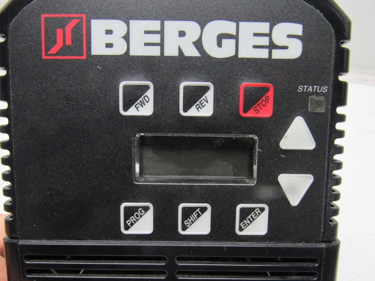 Berges ACP 3300-7B Variable Frequency Inverter Drive 1Hp