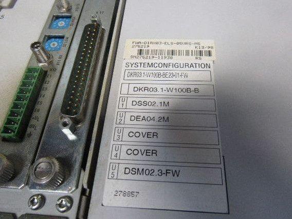 Indramat 275219 DKR03.1-W100B-BE23-01-FW AC Controller Drive W/Cards DIAX 03