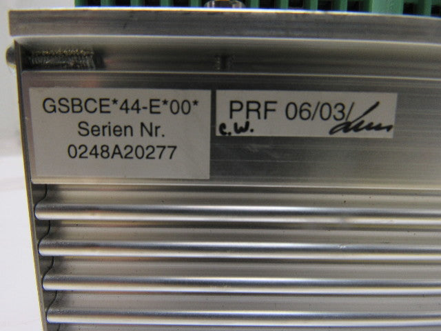 EAE GSBCE*44-E*00* SBCE44-E Fieldbus I/O Extension Module