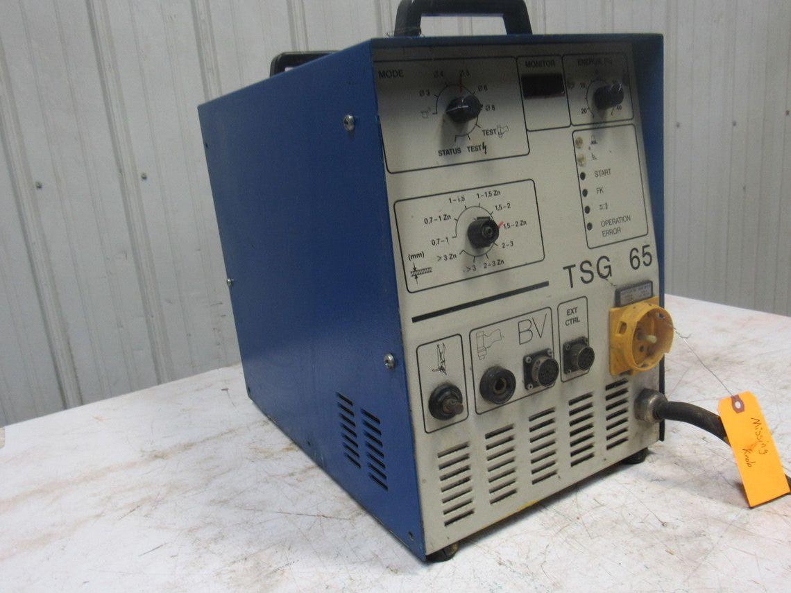 Tucker TSG 65 Stud Welding Welder Power Supply 650A 500V 50Hz Some Damage