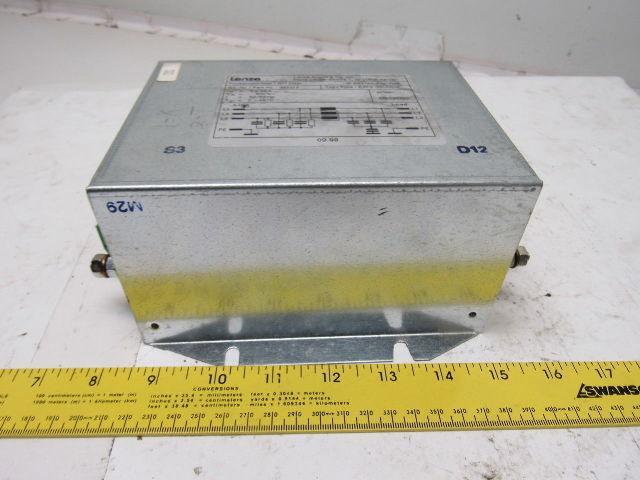 Lenze EZF3-050A005 RFI Line Filter 500V 3x50A 50/60Hz