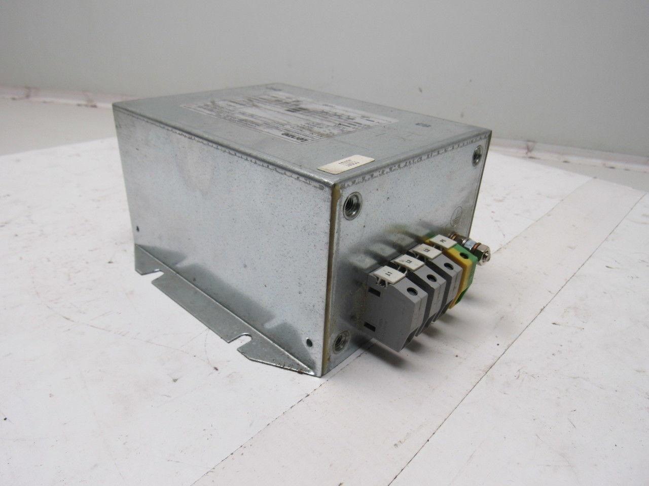 Lenze EZF3-050A005 RFI Line Filter 500V 3x50A 50/60Hz