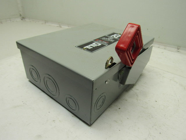 General Electric THN3361 Model 7 600V 30A Non-Fusible Disconnect Safety Switch