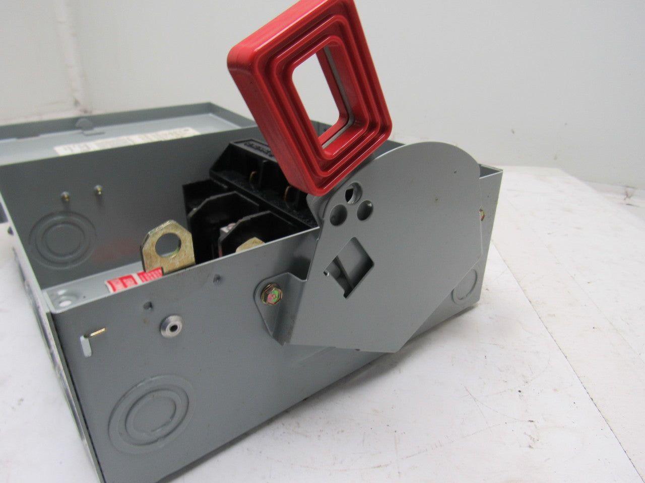 General Electric THN3361 Model 10 600V 30A Non-Fusible Disconnect Safety Switch