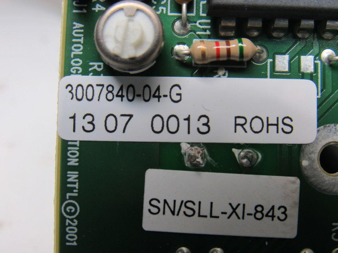 Autologic Information International SN/SLL-XL-843 PCB Assembly Circuit Board