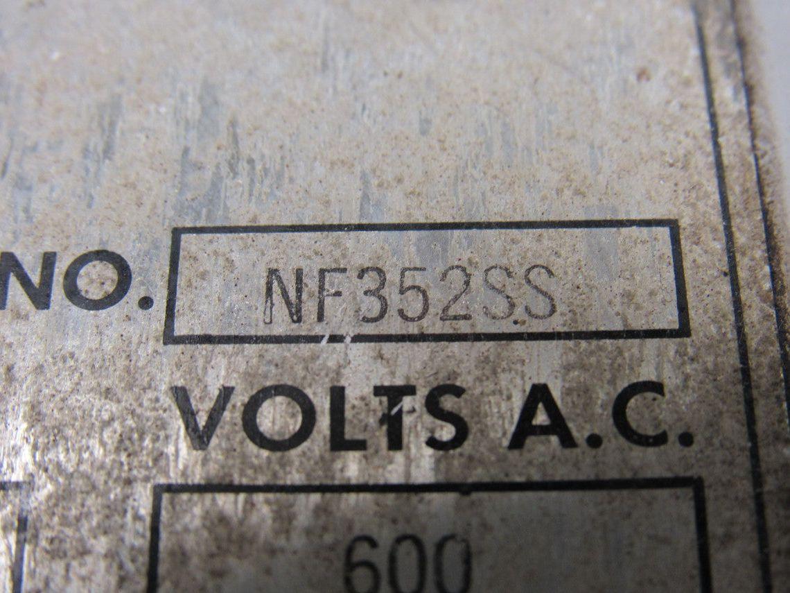 ITE NF352SS 600V 60A Stainless Steel Non Fused Stainless Steel Safety Switch