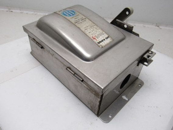 ITE NF352SS 600V 60A Stainless Steel Non Fused Stainless Steel Safety Switch