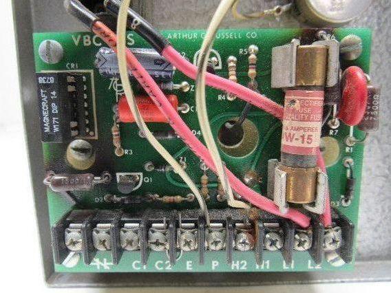 Arthur Russell VBC-73S VFC Controller Board Assembly W/Enclosure