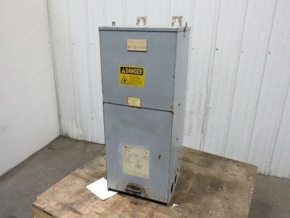 Cutler Hammer P48G11S25P Ser A Mini Power Center Transformer 25KVA 480v 120/240V