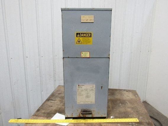 Cutler Hammer P48G11S25P Ser A Mini Power Center Transformer 25KVA 480v 120/240V