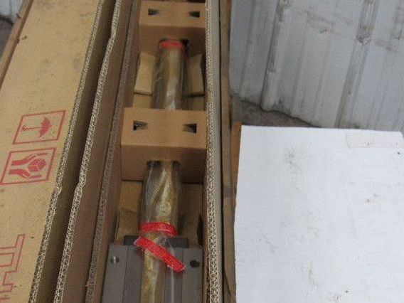 THK HR55LB1GSSC0S/LA1GSSCOS+1956LP11 2 Linear Bearing Blocks W/77" Rail Lot of 2
