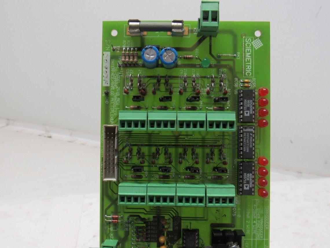 Sciemetric Model 251B Rev 1 16 Channel Transducer Analog Interface Multiplexer