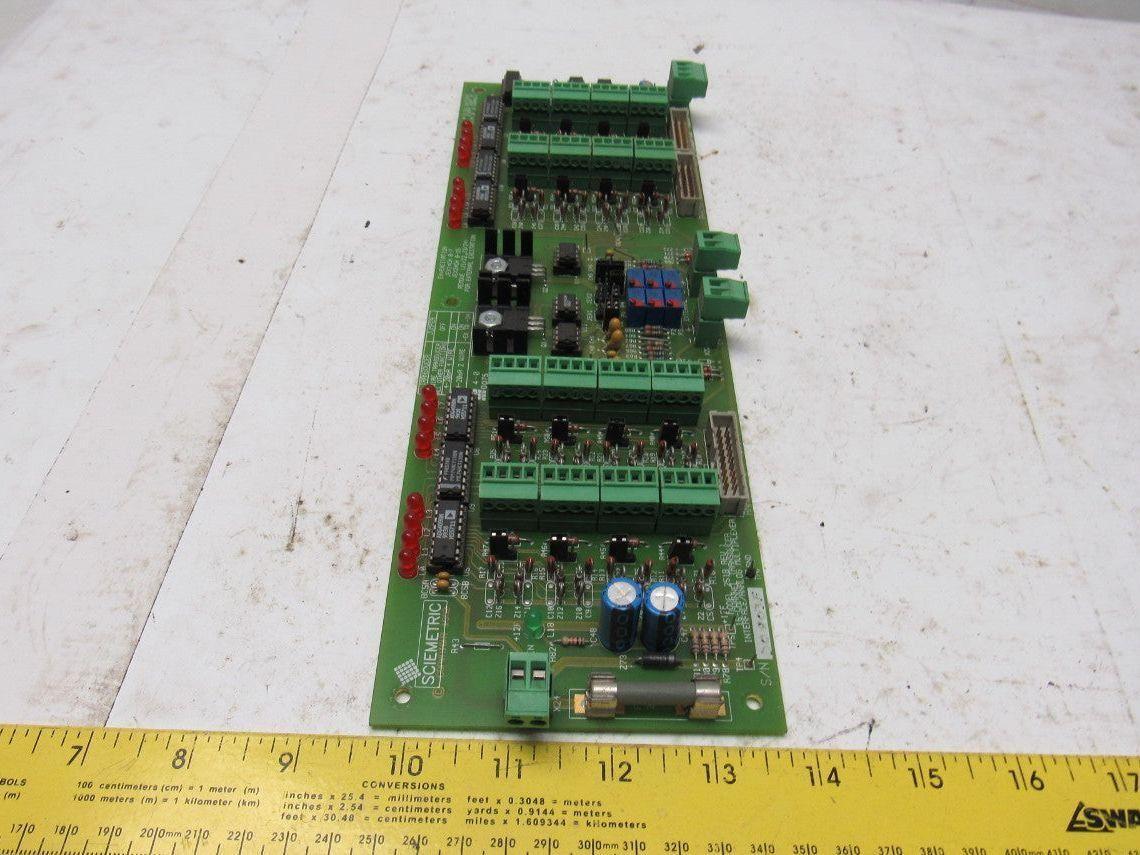 Sciemetric Model 251B Rev 1 16 Channel Transducer Analog Interface Multiplexer