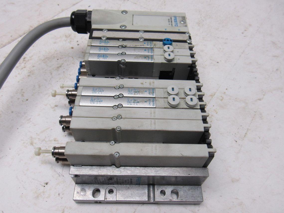 Festo VMPA1-MPM-EMM-8 533347 5/2-Way Double 3/2 Pneumatic Valve Bank