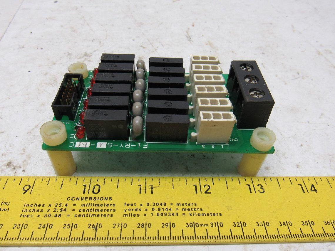Fuji Fi-RY-6A-14C 9710-2 Relay Circuit Board