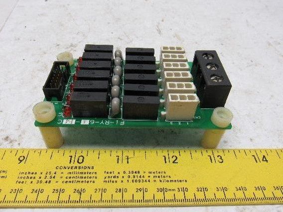 Fuji Fi-RY-6A-14C 9710-2 Relay Circuit Board