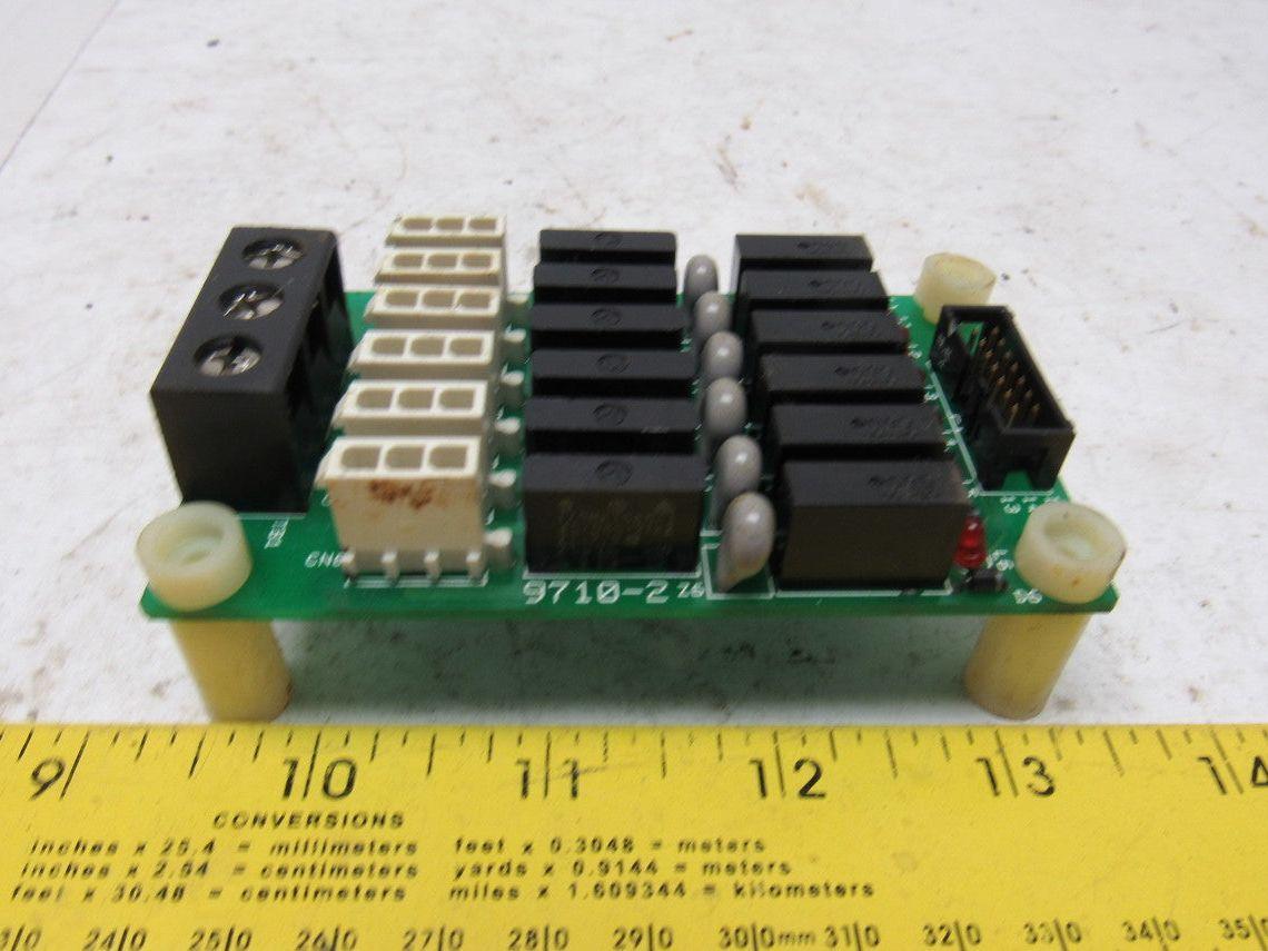 Fuji Fi-RY-6A-14C 9710-2 Relay Circuit Board