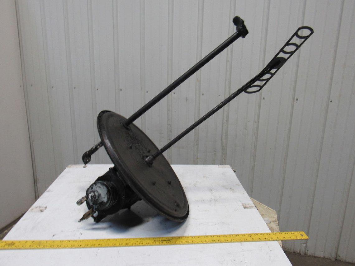 Mixer Tank Barrel Pneumatic Air Mixer W/Gear Reducer Fits 55 Gallon Drum
