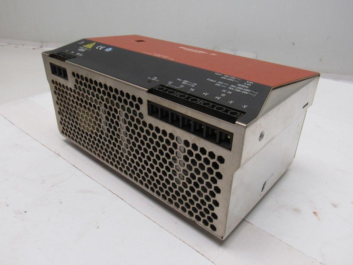 Weidmuller 8778870000 500W 250V Input 24V 20A AC/DC Converter Power Supply