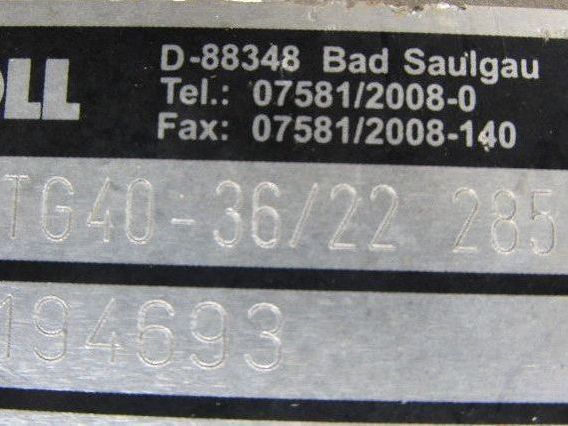 Siemens 1LA7096-2AA93 TG40-36/22 2.2kW 3490RPM 266/460V 50/60Hz Centrifugal Pump