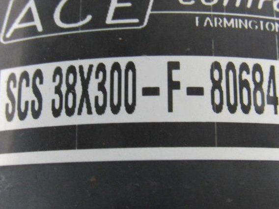ACE Controls SCS-38X300-F-80684 Heavy Duty Dampener Shock 11-3/4" Stroke