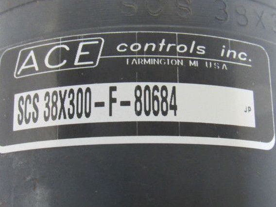ACE Controls SCS-38X300-F-80684 Heavy Duty Dampener Shock 11-3/4" Stroke