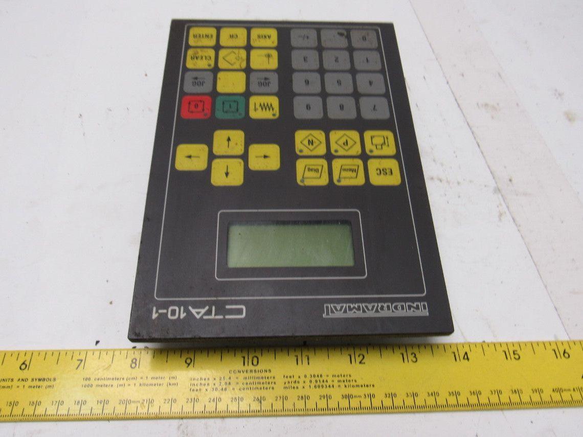 Indramat CTA10.1B-001-FW Operator Interface Panel Key Pad FWA-CTA-T01-01VRS
