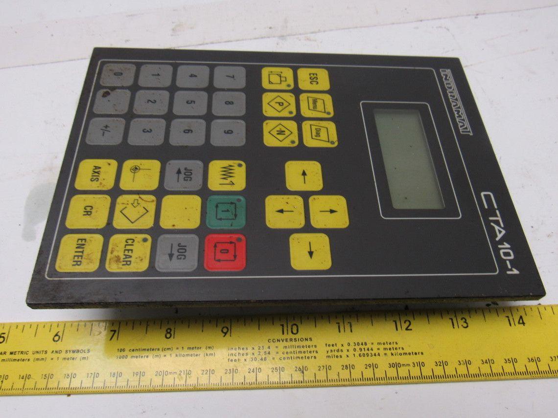 Indramat CTA10.1B-001-FW Operator Interface Panel Key Pad FWA-CTA-T01-01VRS