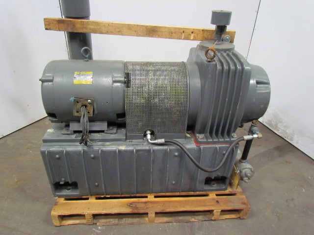 Leybold Heraeus TR400 15Hp Vacuum Pump W/Pump & Heat Exchanger 230/460V 3Ph