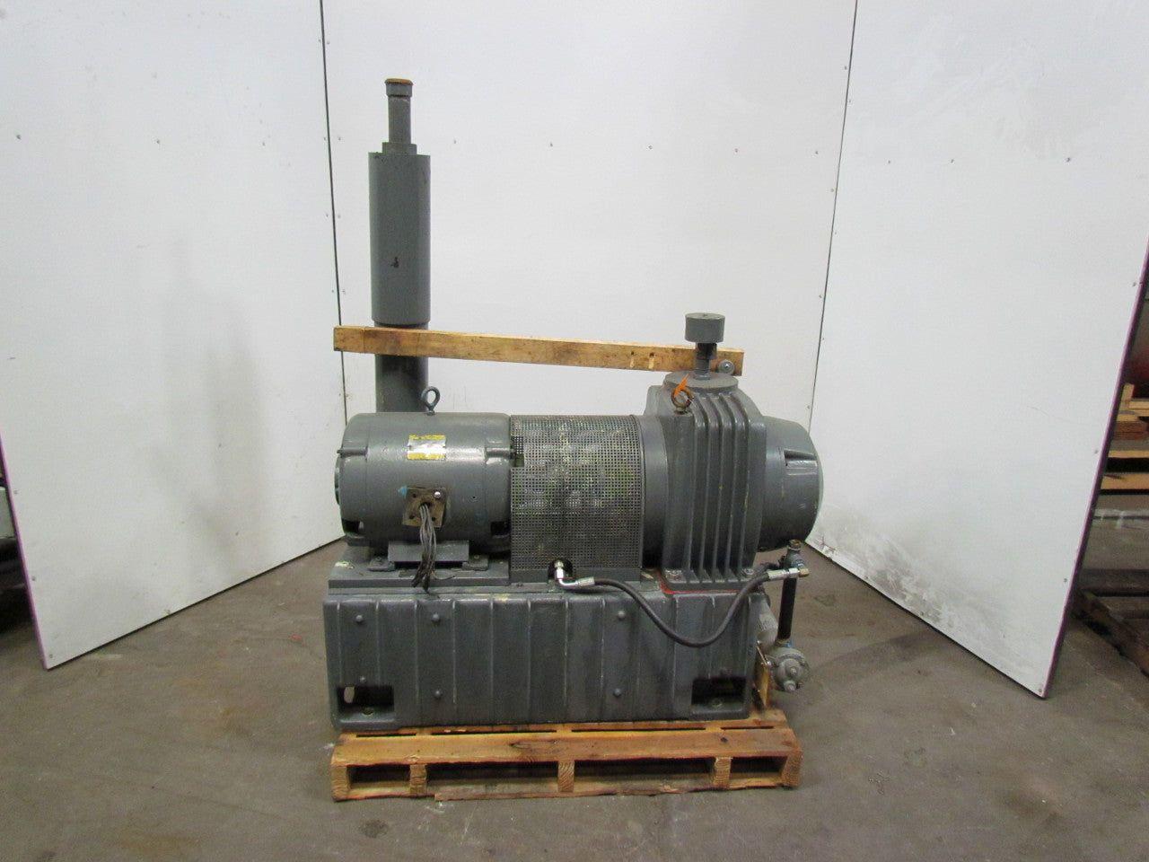 Leybold Heraeus TR400 15Hp Vacuum Pump W/Pump & Heat Exchanger 230/460V 3Ph