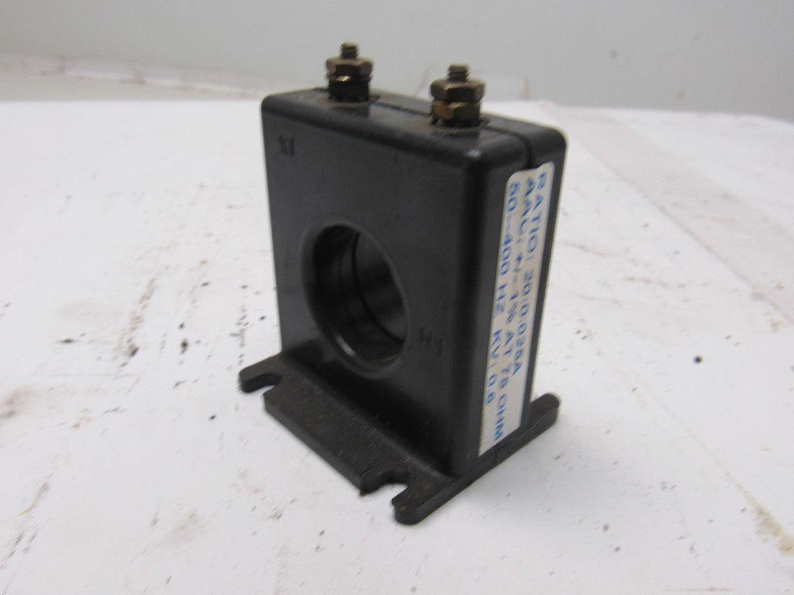 American Autoguard E-CT-020 Power Transformer Ratio: 20:0 .025A 50-400Hz KV:0.6