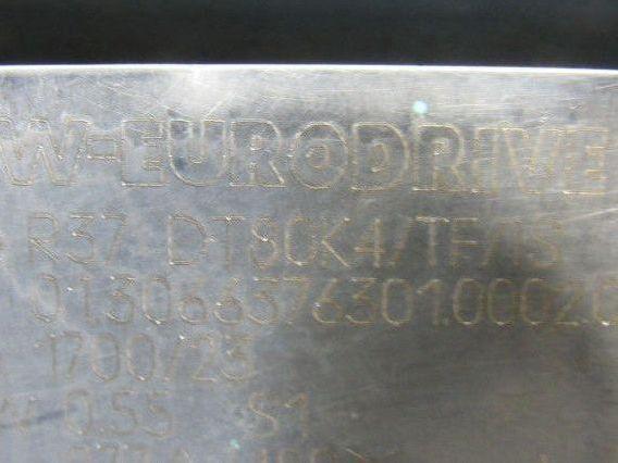 Sew Eurodrive R37 DT80K4/TF/IS 0.55kW 277/480V 23RPM Output 69.5:1 Gear Motor