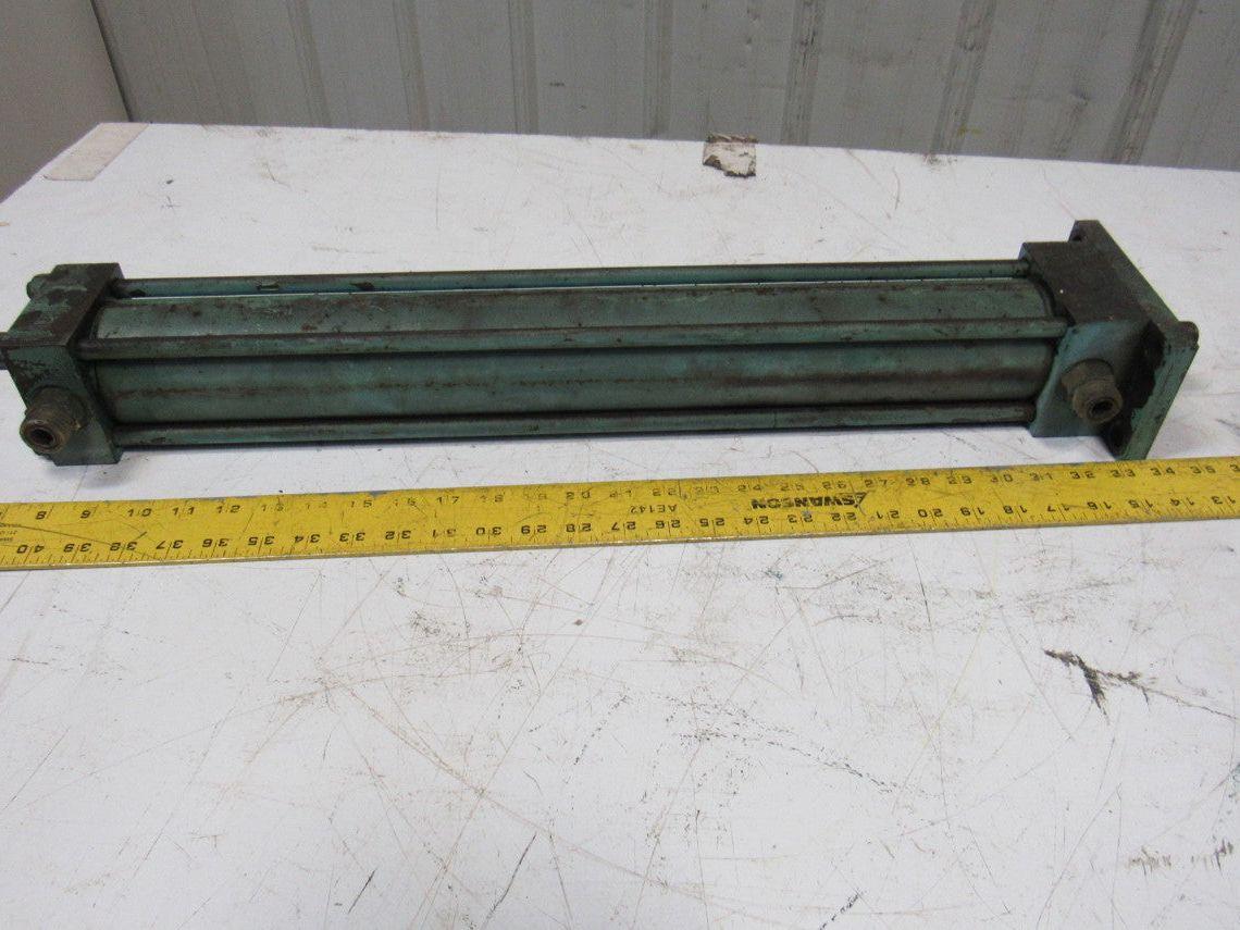 Parker Hydraulic Tie Rod Cylinder 21" Stroke 2-3/4" Bore