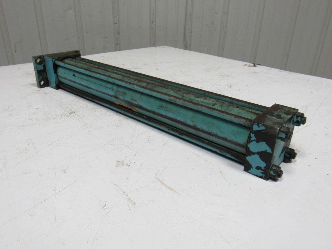 Parker Hydraulic Tie Rod Cylinder 21" Stroke 2-3/4" Bore
