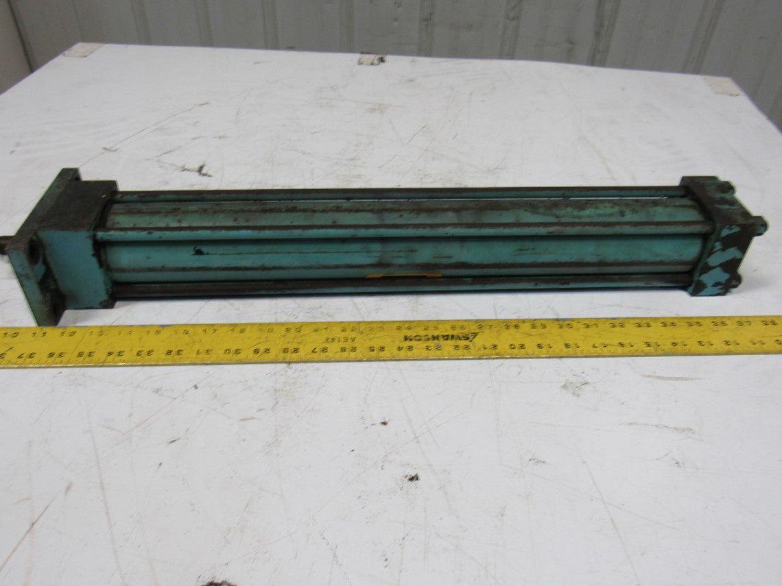 Parker Hydraulic Tie Rod Cylinder 21" Stroke 2-3/4" Bore