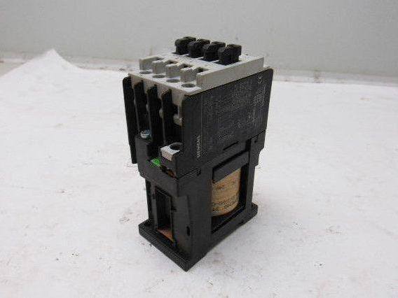 Siemens 3TF30 10E 3TF3010-0B Contactor 24VDC Coil 4 Pole